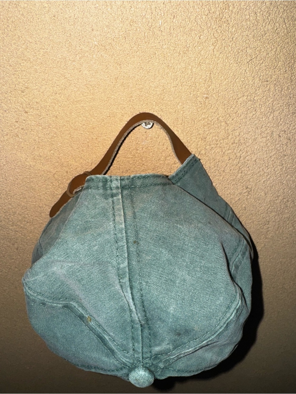 Men's Teal Baseball Cap with Embroidery SALTS - Picture 4 of 5
